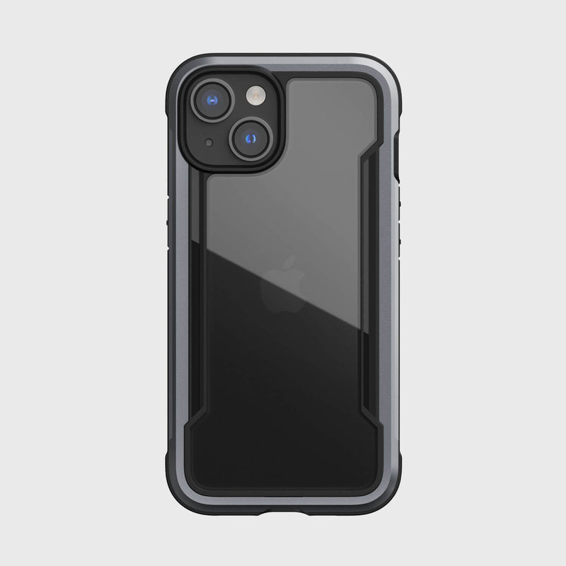 The back of an Raptic iPhone 14 Case - Shield with MagSafe charger.