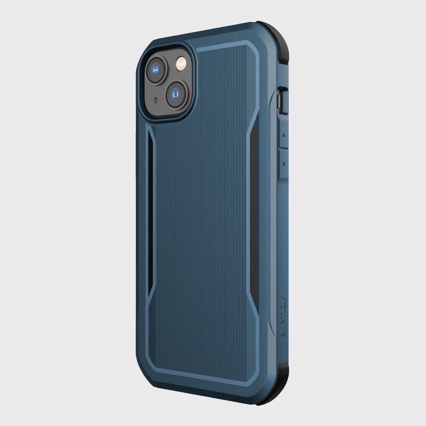 The iPhone 14 Plus Case - Fort Built for MagSafe in blue offers military-grade drop protection offered by Raptic.