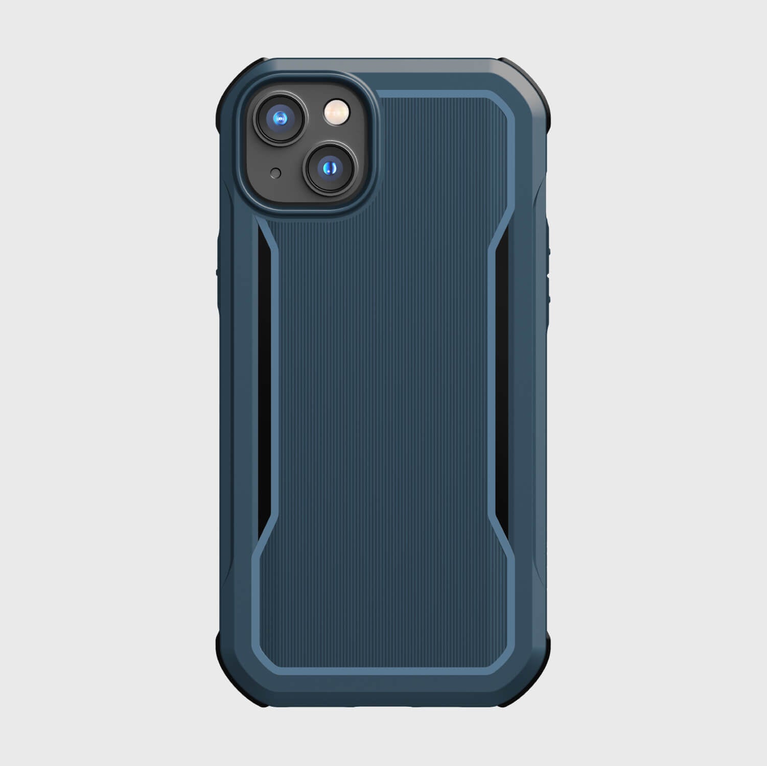 The back of a Raptic iPhone 14 Plus Case - Fort Built for MagSafe, offering MagSafe compatibility and military-grade drop protection.