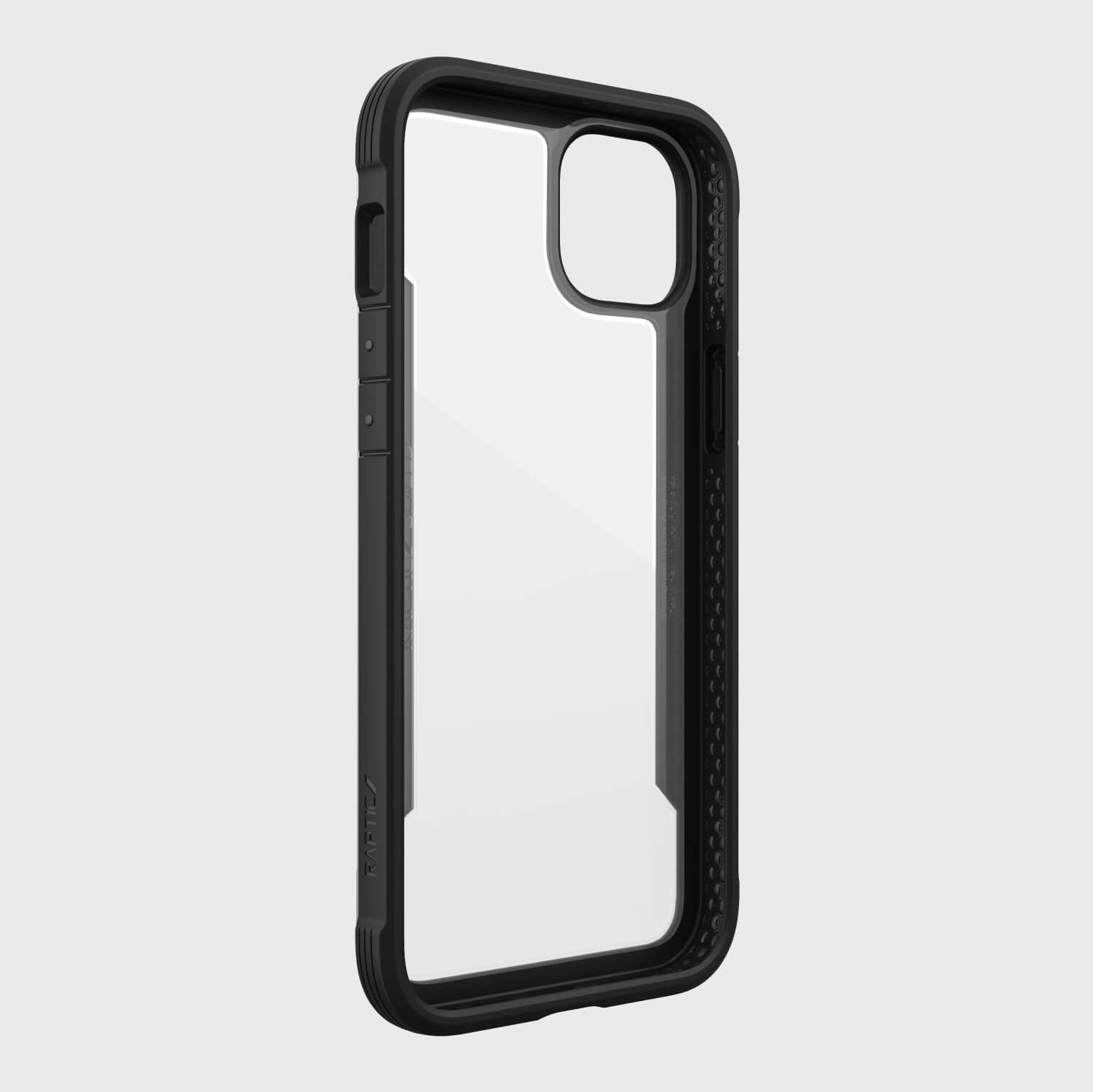 Raptic black iPhone 14 Plus Case - Shield with 10 foot drop protection.