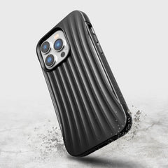 The iPhone 14 Pro Case - Clutch by Raptic is shown in black.