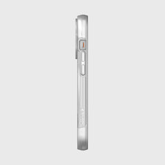 The back of an Raptic iPhone 14 Pro Case ~ Clutch on a white background.