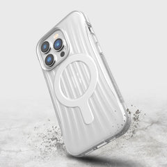 A Raptic iPhone 14 Pro Case ~ Clutch MagSafe with a tennis racket and pocket-friendly design.