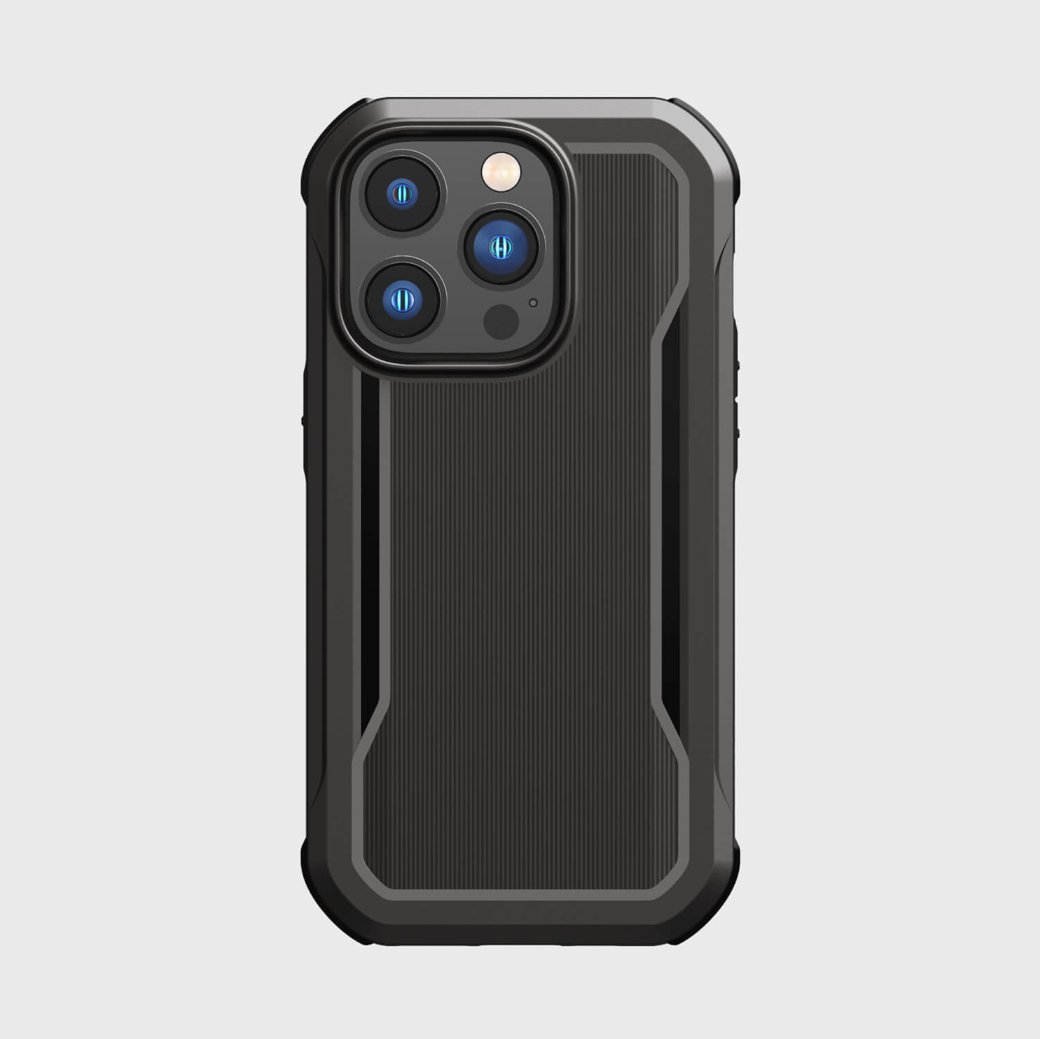 A Raptic iPhone 14 Pro Case - Fort Built for MagSafe with Magsafe magnets compatibility for the back of an iPhone 11 Pro, providing an enhanced grip.