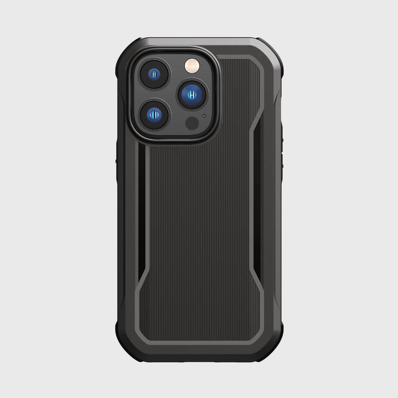 A Raptic iPhone 14 Pro Case - Fort Built for MagSafe with Magsafe magnets compatibility for the back of an iPhone 11 Pro, providing an enhanced grip.