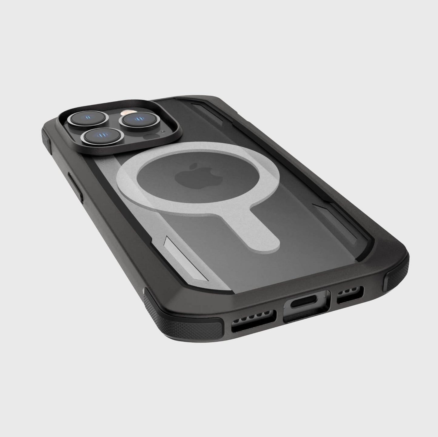 A Raptic iPhone 14 Pro Case ~ Secure built for MagSafe with a camera on the back.