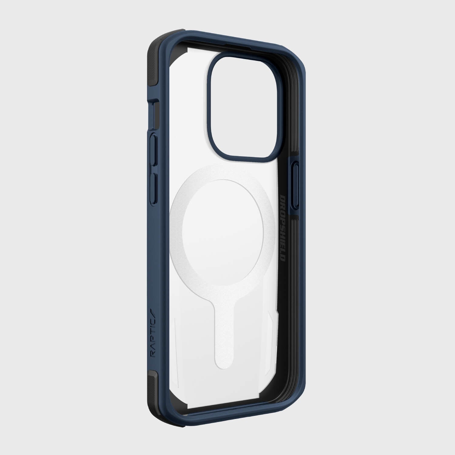 Raptic iPhone 14 Pro Case - Secure built for MagSafe - blue.