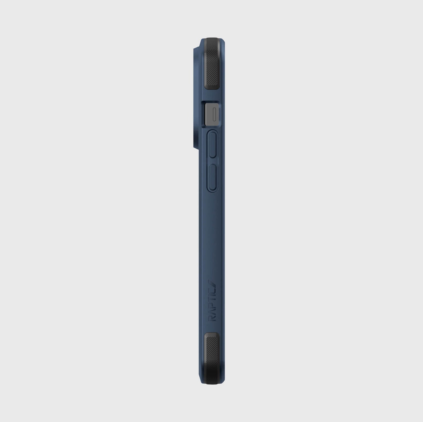 The back view of a Raptic iPhone 14 Pro Case ~ Secure built for MagSafe on a white background.