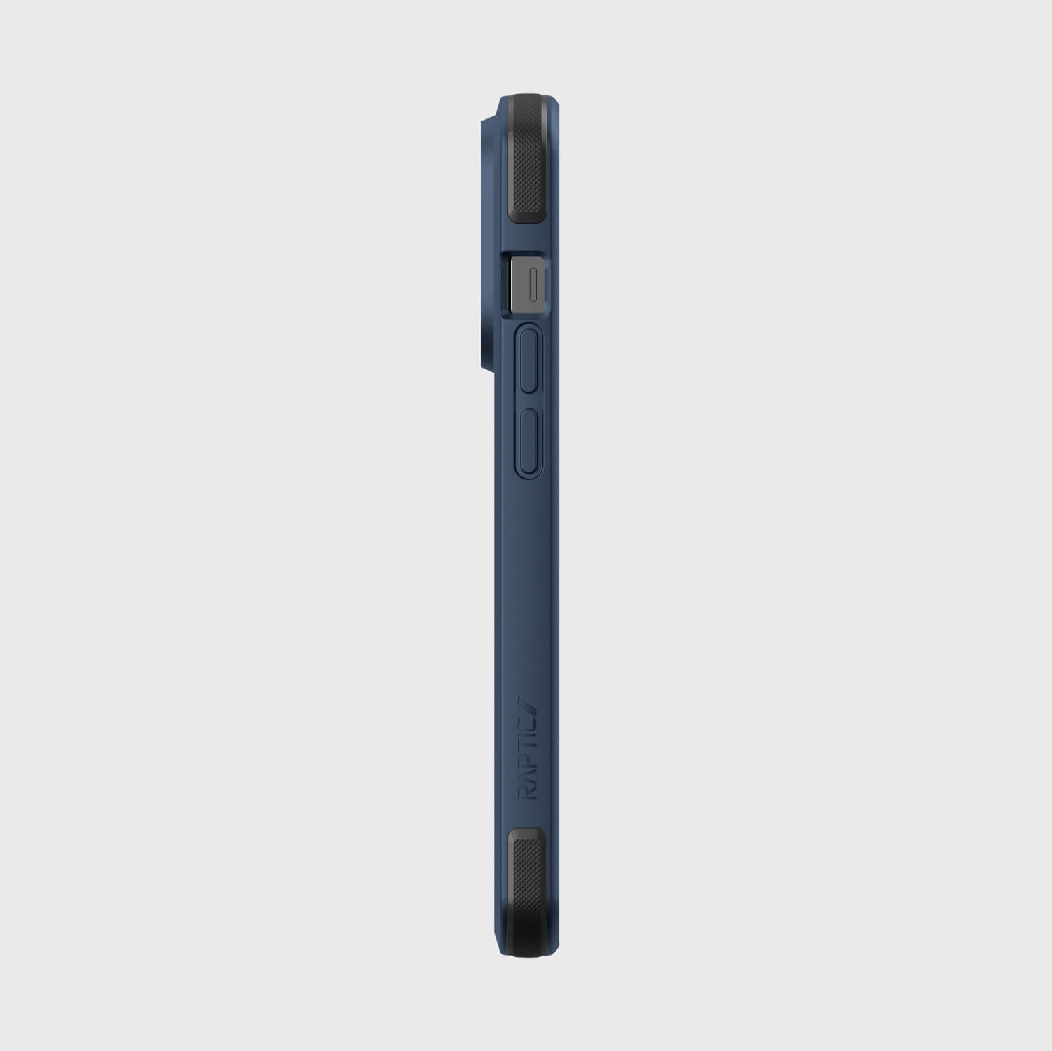 The back view of a Raptic iPhone 14 Pro Case ~ Secure built for MagSafe on a white background.