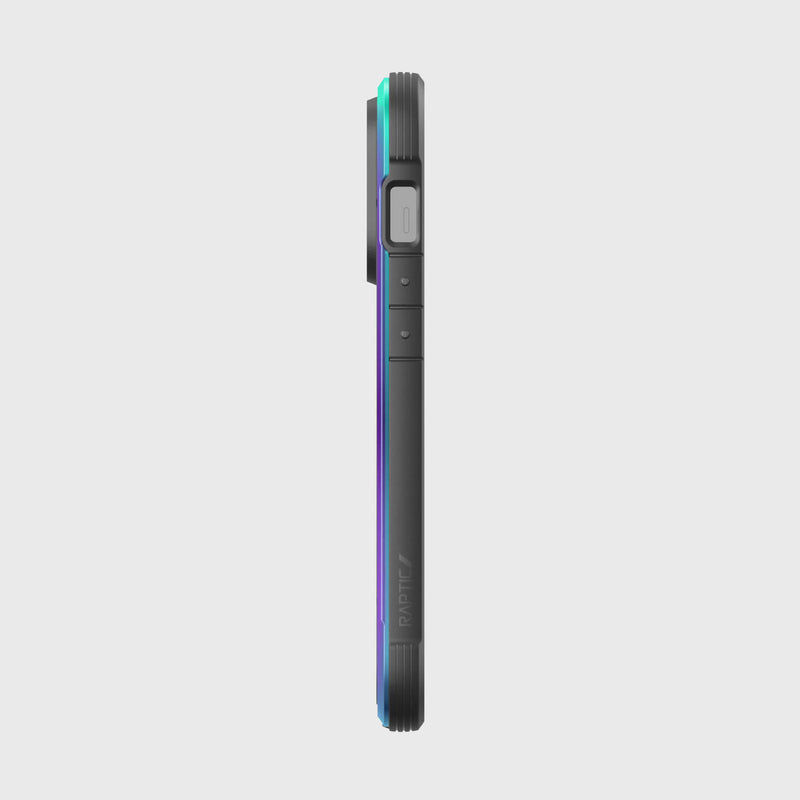 The back view of a Raptic Military Grade Drop Test iPhone 14 Pro Case - Shield.