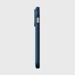 A Raptic iPhone 14 Pro Case - Shield on a white background meets Military Grade Drop Test standards.