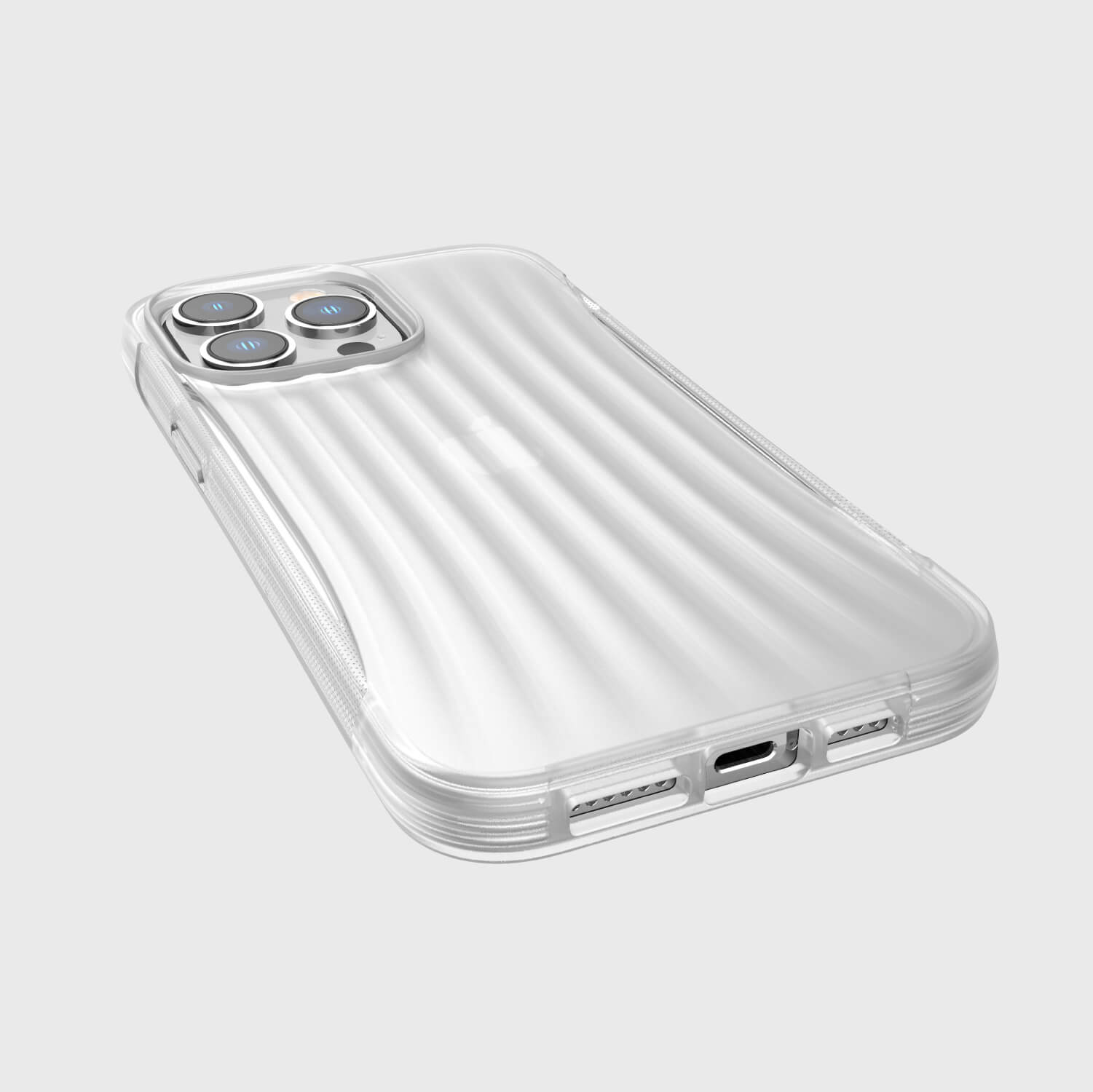 A pocket-friendly biodegradable iPhone 14/15 Pro Max Case ~ Clutch by Raptic with drop protection.