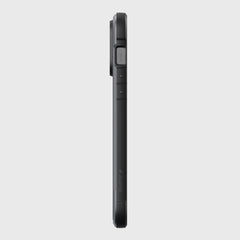 The back view of a Raptic iPhone 14/15 Pro Max Case - Shield for the iPhone 15 Pro Max on a white background.