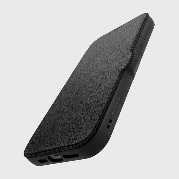 An iPhone 14 Pro Max Urban Folio by Raptic on a white background.