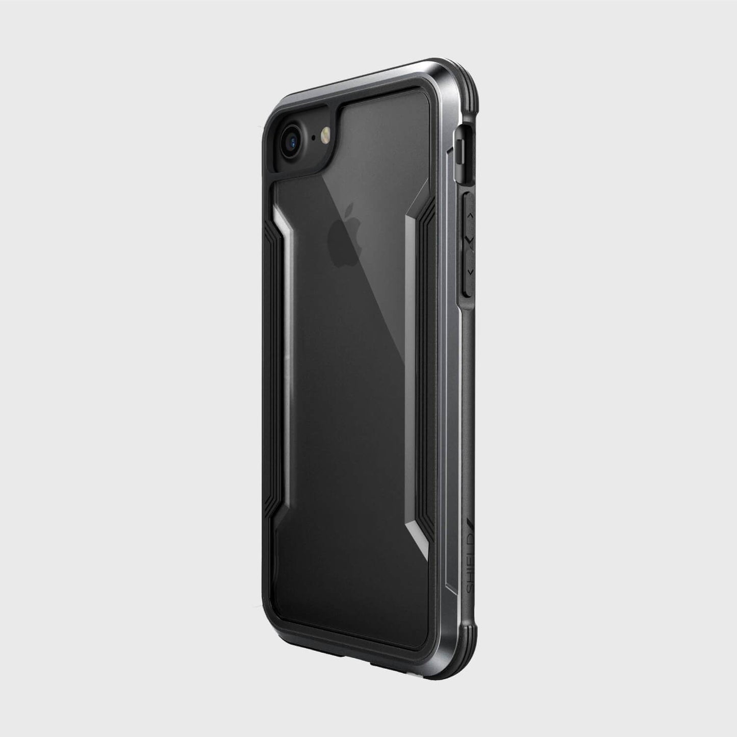The back view of an iPhone SE/8/7 Case - SHIELD by Raptic.
