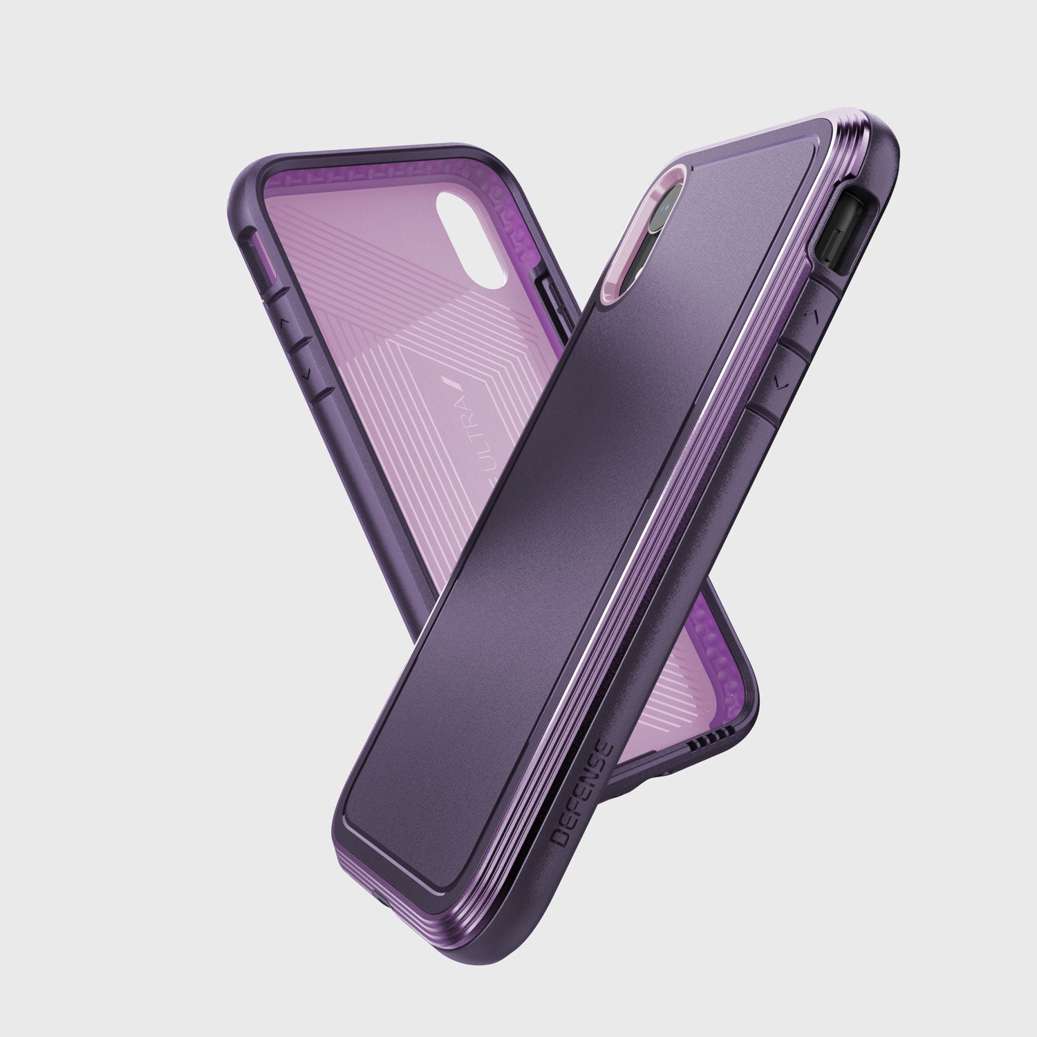 An iPhone XR case on a white background, offering device protection with the Raptic ULTRA case.